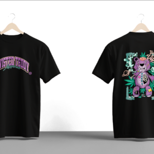 Cosmic Kush Teddy Graphic T Shirt