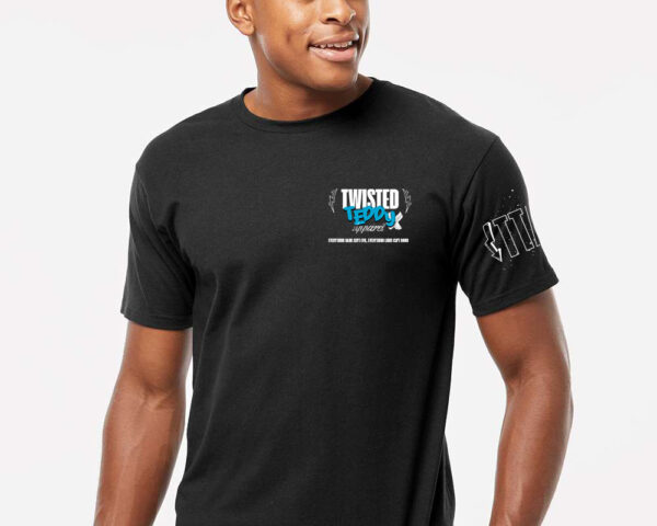 Twisted Orange Teddy Tee