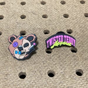 Twisted Teddy Apparel Shoe Charms