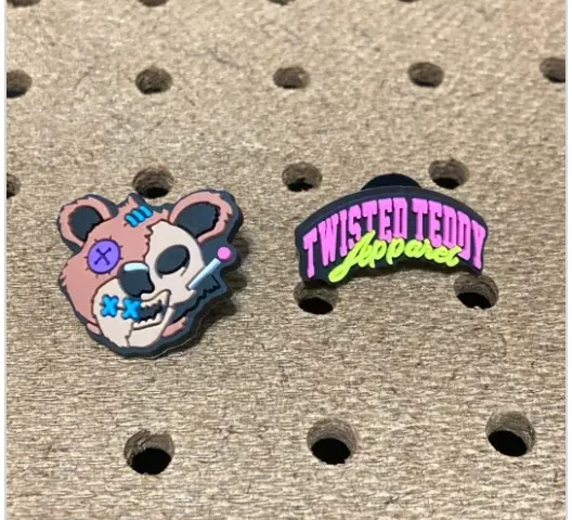 Twisted Teddy Apparel Shoe Charms