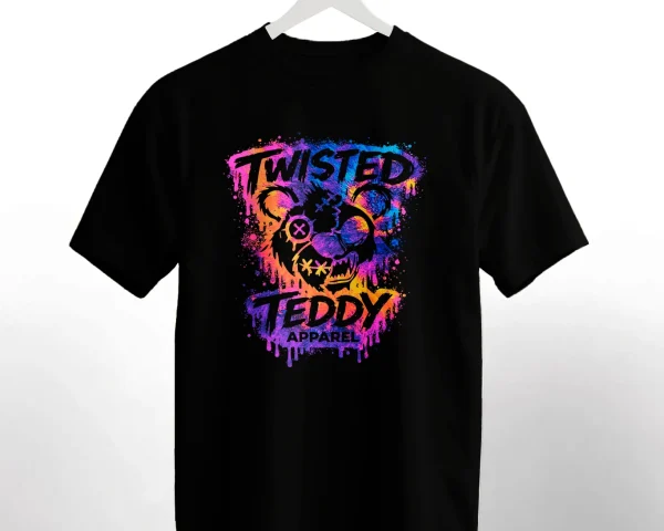 Colorful Chaos Graphic T Shirt